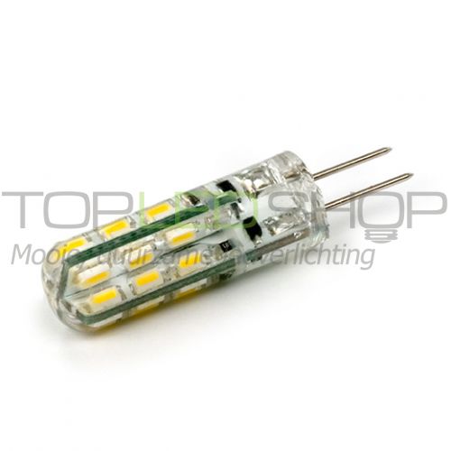 LED Lamp 12V, 1W, G4, Warmwit, rond, smal