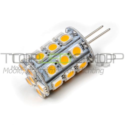 LED Lamp 12V, 4W, GY6.35, Warmwit, rond, dimbaar