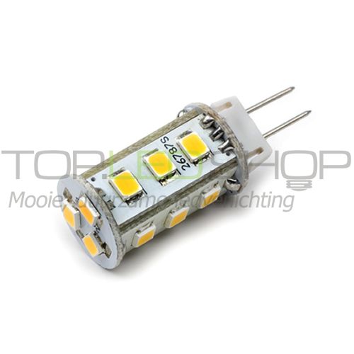 Koop je 2,4W LED G4 lamp Warmwit | 12V G4 fitting | Vervangt ruim je 20 Watt halogeen Dimbaar! | Horizontale steek