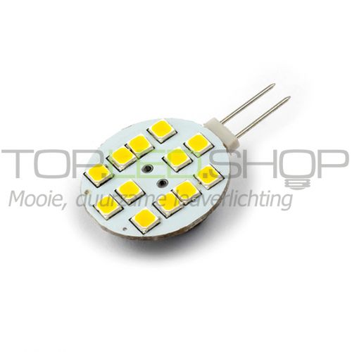 Vrijstelling huichelarij Activeren LED Lamp 12V, 1,8W, G4, Warmwit, horizontaal, dimbaar | LED Lamp G4 12V  halogeen vervangers | TopLEDshop