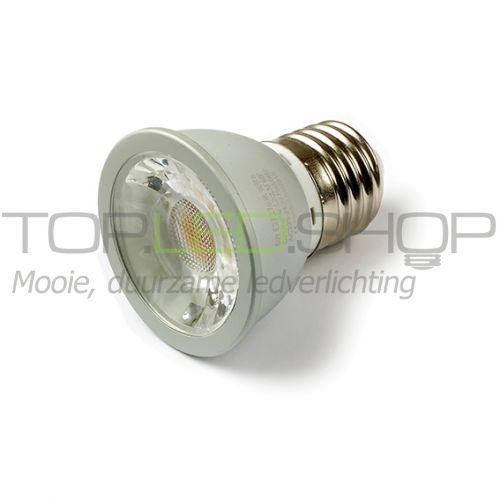Beoefend Kapper Etna LED Lamp 230V, 6W, Spot, Warmwit, E27, dimbaar | LED Lamp E27 230V  vervangers | TopLEDshop