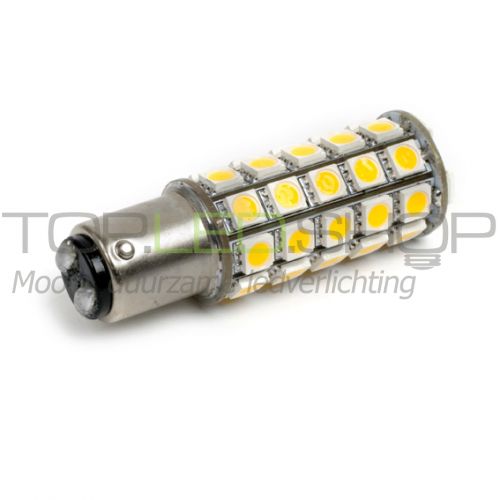 Wennen aan uitzetten ventilatie LED Lamp 12V, 5W, BAY15D, Wit, rond, dimbaar | LED lamp BA fittingen |  TopLEDshop