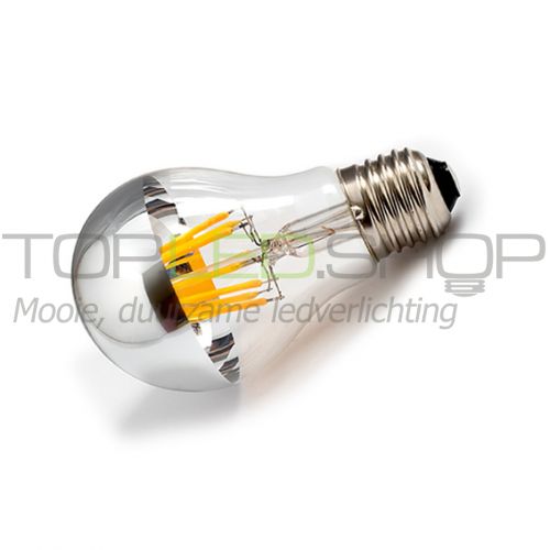 Ik was verrast dosis Verhoogd E27 LED Kopspiegel lamp kopen? | Filament, zoals gloeilamp | dimbaar | 6W =  50W