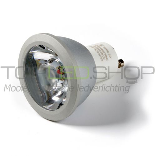 LED Lamp 230V, 3W, Warmwit, GU10, 2 graden